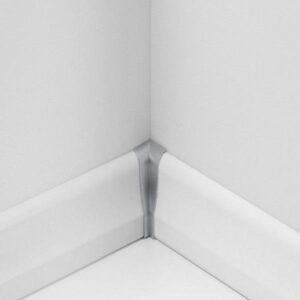 Prvky Parador k lište SL4, typ 2, Striebro Roh vnútorný 341515 (2 ks/bal)