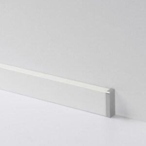 Prvky Parador k lište SL3, SL5, SL18, typ 2, Striebro 1602614 Ukončenie ľavé+pravé (1+1 ks/bal)