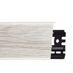 Lišta soklová PVC Arbiton INDO Jaseň Severný 02 26x70x2500 mm