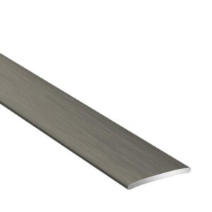 Profil AL prechodový 20 mm, elox Titan kartáčovaný B3, 1,86 m, samolepiaci plochý, PRO20 Arbiton PRO