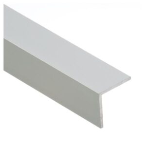 Profil AL rohový 25x25 mm, elox Striebro 01, 2 m, K2525 Cezar (hr. 2 mm)