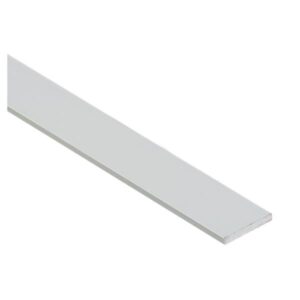 Profil AL tyč plochá 15x2 mm, elox Striebro 01, 2 m, SP1502 Cezar