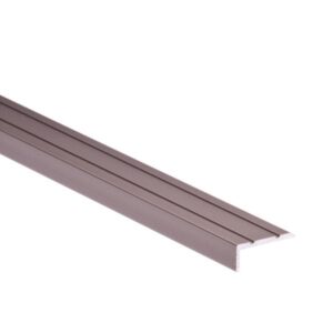 Profil AL schodový "L" 25x10 mm, elox Šampaň 03, 2,7 m, samolepiaci, LSW10K Cezar