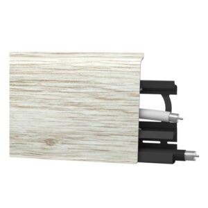 Lišta soklová PVC Arbiton INDO Dub Platinum 135 26x70x2500 mm