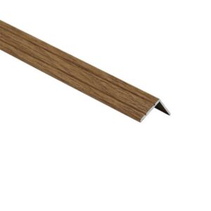 Profil AL schodový "L" 25x20 mm, fólia Dub 12, 1,35 m, samolepiaci, LSW20K Cezar