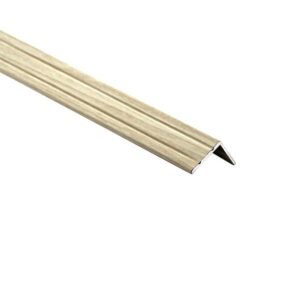 Profil AL schodový "L" 25x20 mm, fólia Dub biely 13, 2,7 m, samolepiaci, LSW20K Cezar