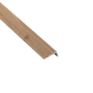 Profil AL schodový "L" 25x20 mm, fólia Dub Hamilton 27, 2,7 m, samolepiaci, LSW20K Cezar