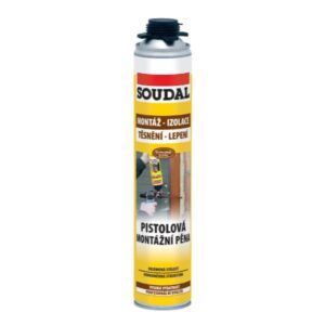 PU pena Soudal montážna pištoľová 750 ml (EAN 5411183128644)