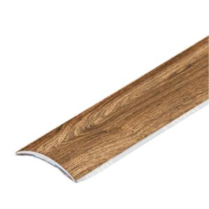 Profil AL prechodový 30 mm, fólia Dub pálený 17, 2,7 m, samolepiaci oblý, LPO30K Cezar