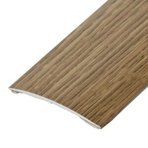 Profil AL prechodový 60 mm, fólia Dub 12, 1 m, samolepiaci oblý, LPO60K Cezar