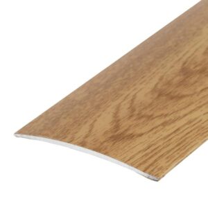 Profil AL prechodový 80 mm, fólia Dub ušľachtilý 19, 1 m, samolepiaci oblý, LPO80K Cezar