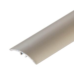 Profil AL prechodový 30 mm, elox Šampaň 03, 2,79 m, samolepiaco-narážací oblý, LW305w1 Cezar