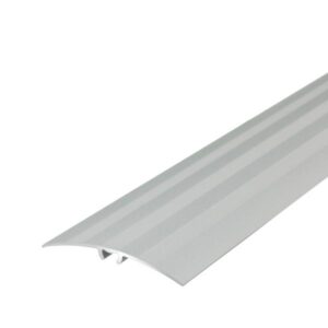 Profil AL prechodový 47 mm, elox Striebro 01, 0,93 m, samolepiaco-narážací oblý, LW475w1 Cezar