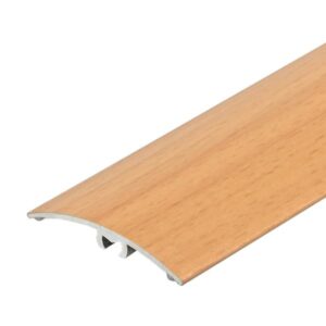 Profil AL prechodový 37 mm, fólia Buk 11, 2,79 m, samolepiaco-narážací oblý, LW375w1 Cezar