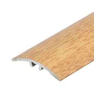 Profil AL prechodový 47 mm, fólia Dub ušľachtilý 19, 0,93 m, samolepiaco-narážací oblý, LW475w1 Cezar