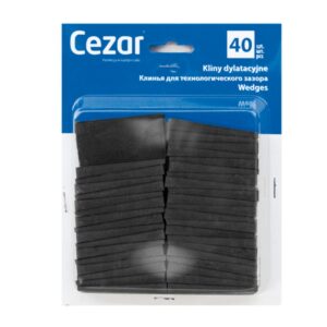 Klinky dilatačné Cezar plastové 40 ks/bal