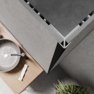 Modee Profil - roh vonkajší, Čierna matná A4, 2,8 m