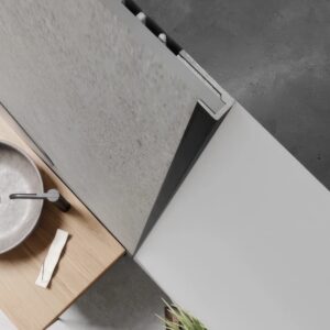 Modee Ukončovací profil, Čierna matná A4, 2,8 m