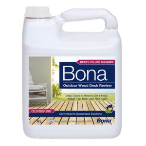 Čistič Bona na vonkajšie drevené olejované terasy 4 L