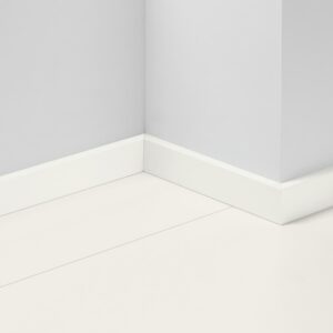Lišta soklová Parador SL5 WF Jednofarebná biela D002 RAL9016 Vodeodolná 1748959 2200x16x50 mm