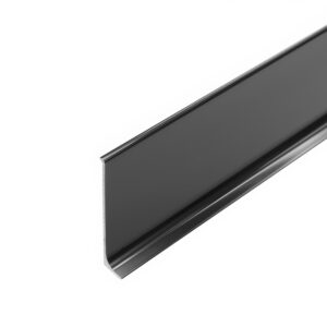 Lišta soklová Cezar LP59 Čierna RAL9005 celohliníková 59x10x2500 mm