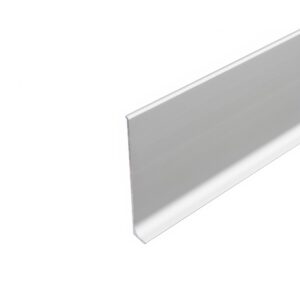Lišta soklová Cezar LP80 Striebro C0 celohliníková 80x10x2500 mm