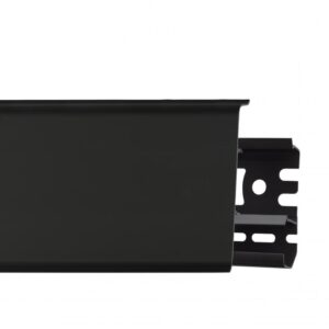 Lišta soklová PVC Arbiton INDO Čierna matná 220 26x70x2500 mm