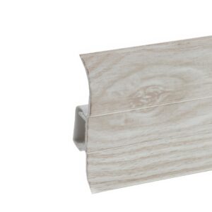 Lišta soklová PVC Cezar PREMIUM Classic Jaseň Kaukazský M159 59x22x2200 mm