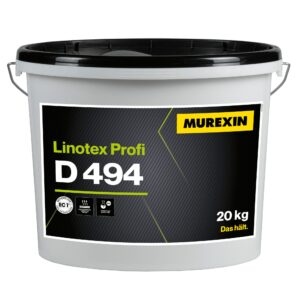 Lepidlo Murexin D494, 20 kg disperzné na báze latexových disperzií (na linoleové podlahové krytiny)
