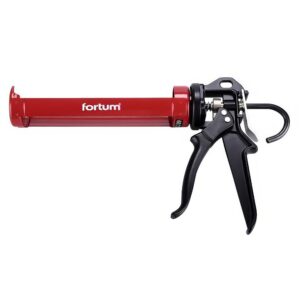 Pištoľ na tmel Fortum poloskeletová kovová otočná 229 mm na 310 ml kartuše (4770820)