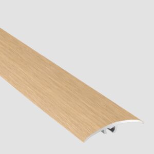 Profil AL prechodový 37 mm, fólia D733, 1,86 m, samolepiaco-narážací oblý, 3v1 Egger