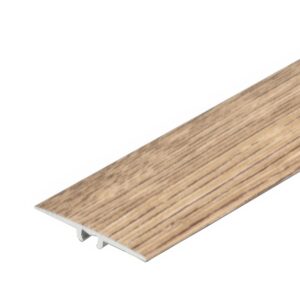 Profil AL prechodový plochý 35 mm, fólia Dub hlina 14, 0,93 m, samolepiaco-narážací, LWP355w1 Cezar