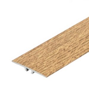 Profil AL prechodový plochý 35 mm, fólia Dub prírodný 16, 0,93 m, samolepiaco-narážací, LWP355w1 Cezar