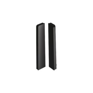 Prvky Cezar MASTERLINE 80 Čierna RAL 9005 (090) - Ukončenie ľavé+pravé (1 bal = 1 ľavé + 1 pravé)