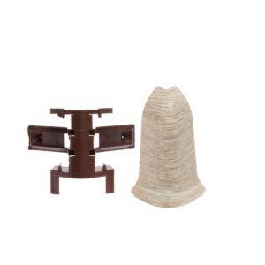 Prvky Cezar PREMIUM Classic Dub Alpský M189 - Roh vonkajší+KRAB