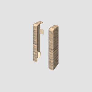 Prvky Egger 58 "cubical" Dub šedý - Ukončenie ľavé+pravé 1839956 (1+1 ks/bal)