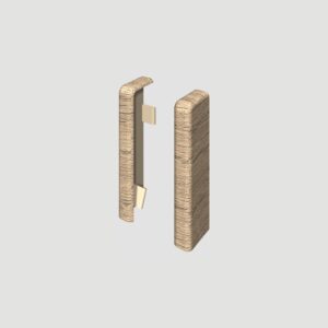 Prvky Egger 58 "cubical" Dub stredne hnedý - Ukončenie ľavé+pravé 1839936 (1+1 ks/bal)