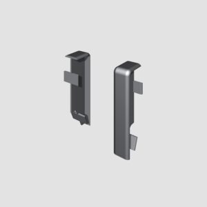 Prvky Egger 58 "cubical" Universal strieborné - Spojka 1860335 (2 ks/bal)