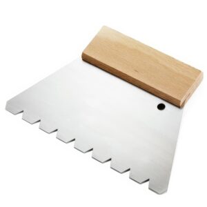 Stierka Bona na lepidlo na parkety hrubá, ozubenie B13, šírka 18 cm (spotreba 1250 g/m2)