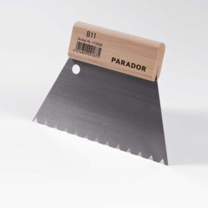 Stierka Parador na lepidlo na parkety, ozubenie B11, šírka 18 cm, 1174328