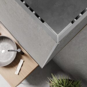 Modee Profil - roh vonkajší PRO, Striebro A1, 2,8 m