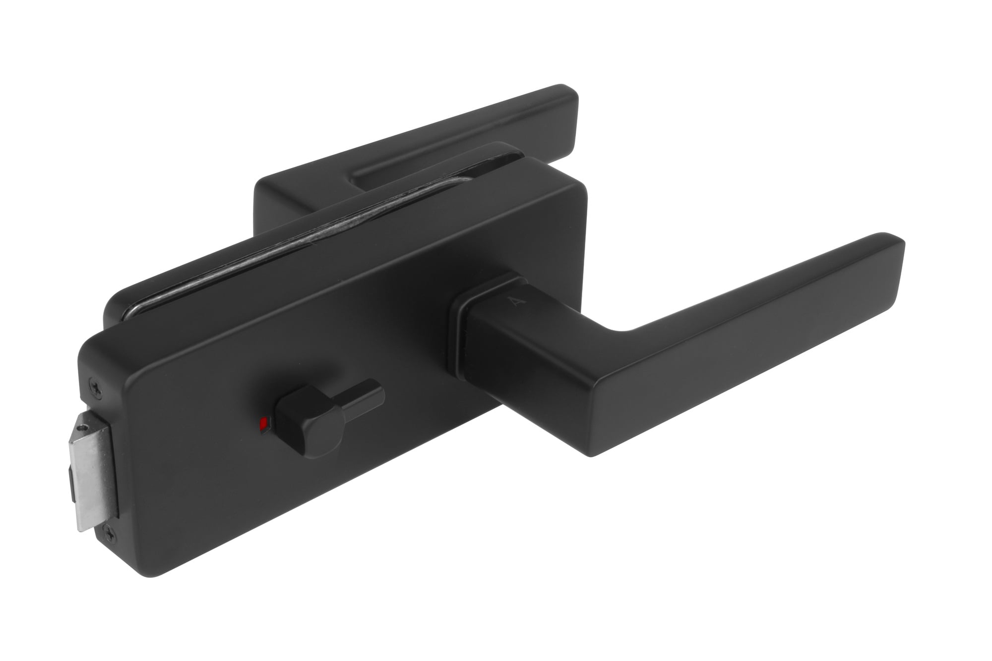 MPK - UNIQUE R8 - ZÁMOK na sklo s kľučkou ERICA  - WC