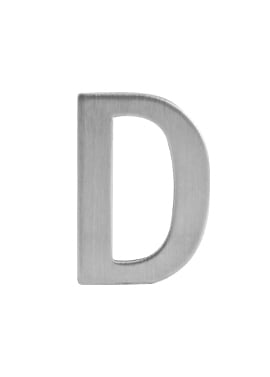 SO - BB - B993 - DOMOVÉ PÍSMENO "D" - 43 mm nalepovacie