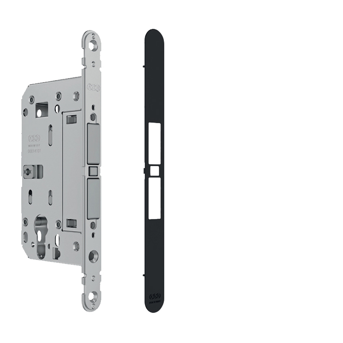 AGB - Magnetický zámok TOUCH & CLOSE PZ s krytkou - 60
