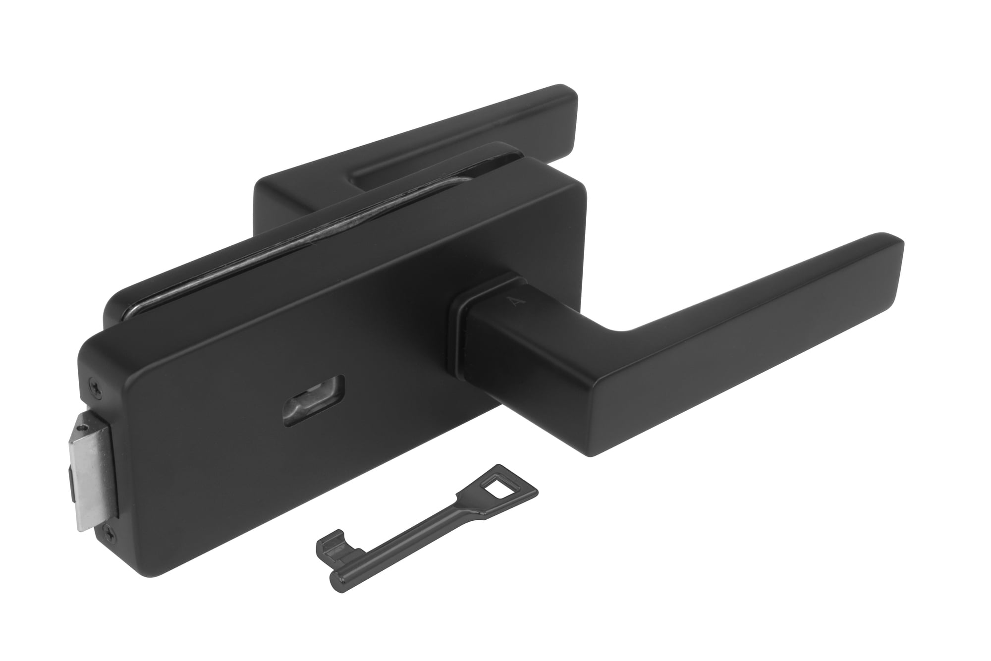 MPK - UNIQUE R8 - ZÁMOK na sklo s kľučkou ERICA - BBQ