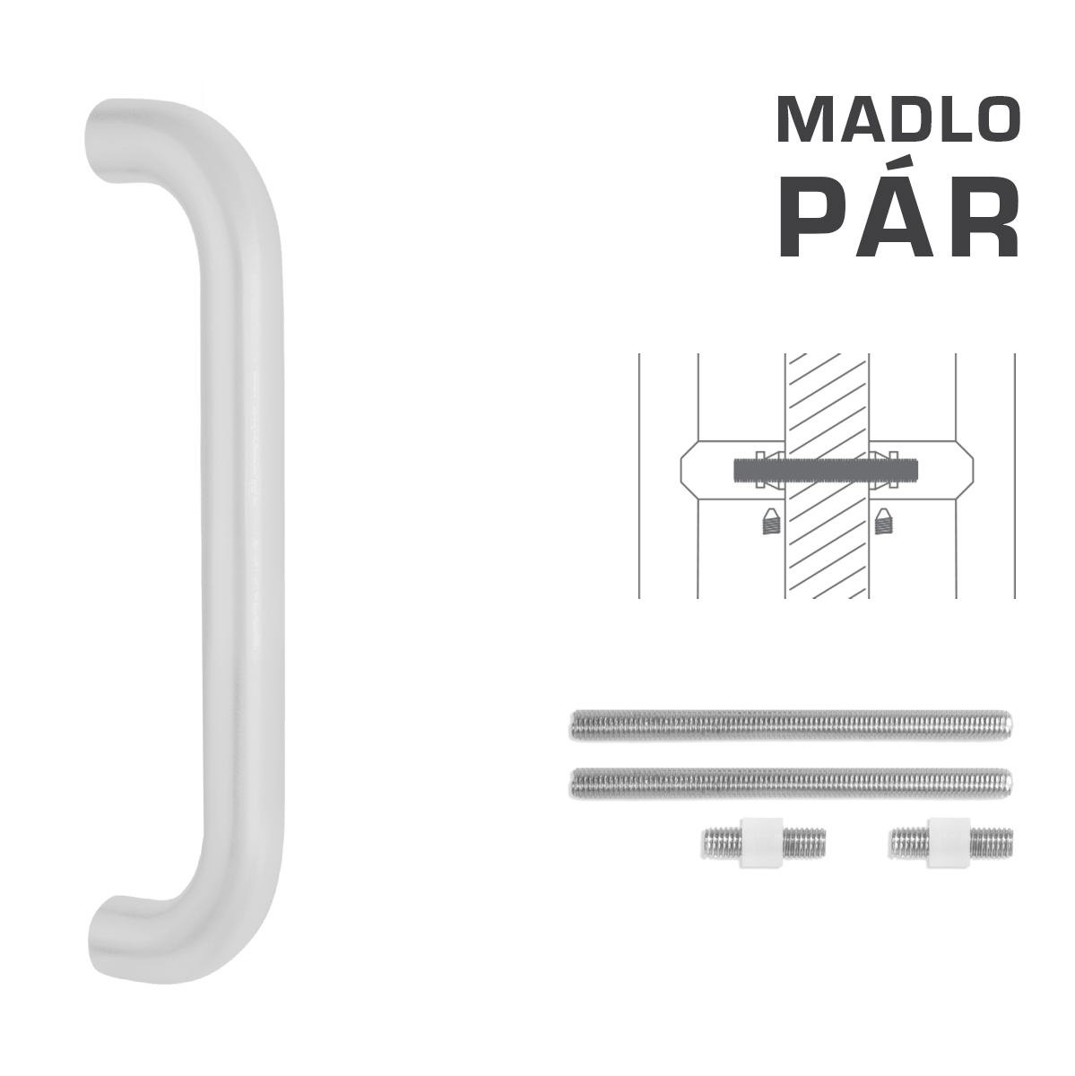 FT - MADLO kód K01 Ø 32 mm UN pár