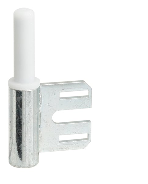 LR -  SPODNÝ ZÁVES NA SKLENENÉ DVERE horizontal do oceľovej zárubne 11.87.667.0