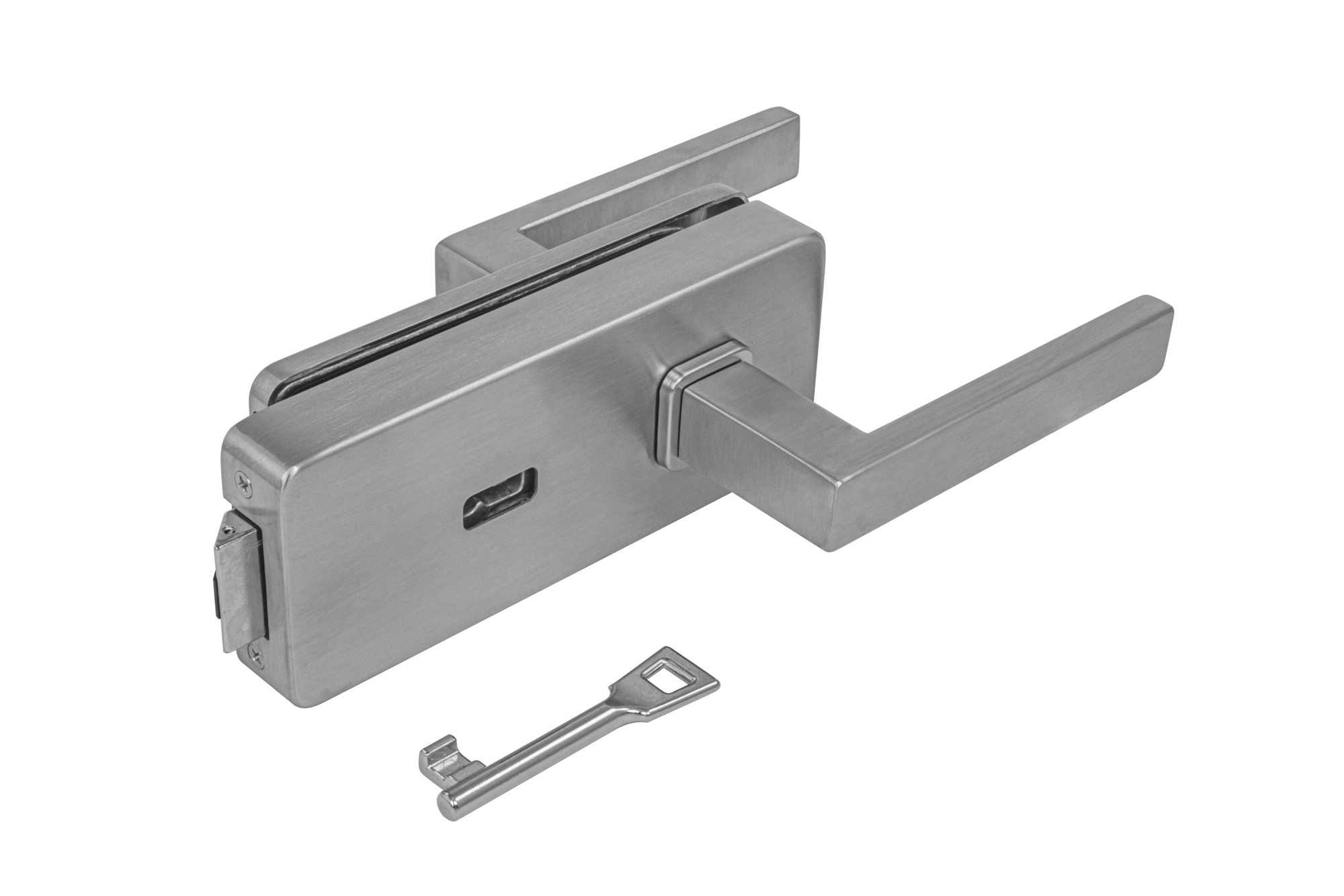 MPK - UNIQUE R8 - ZÁMOK na sklo s kľučkou QUADRA - BBQ
