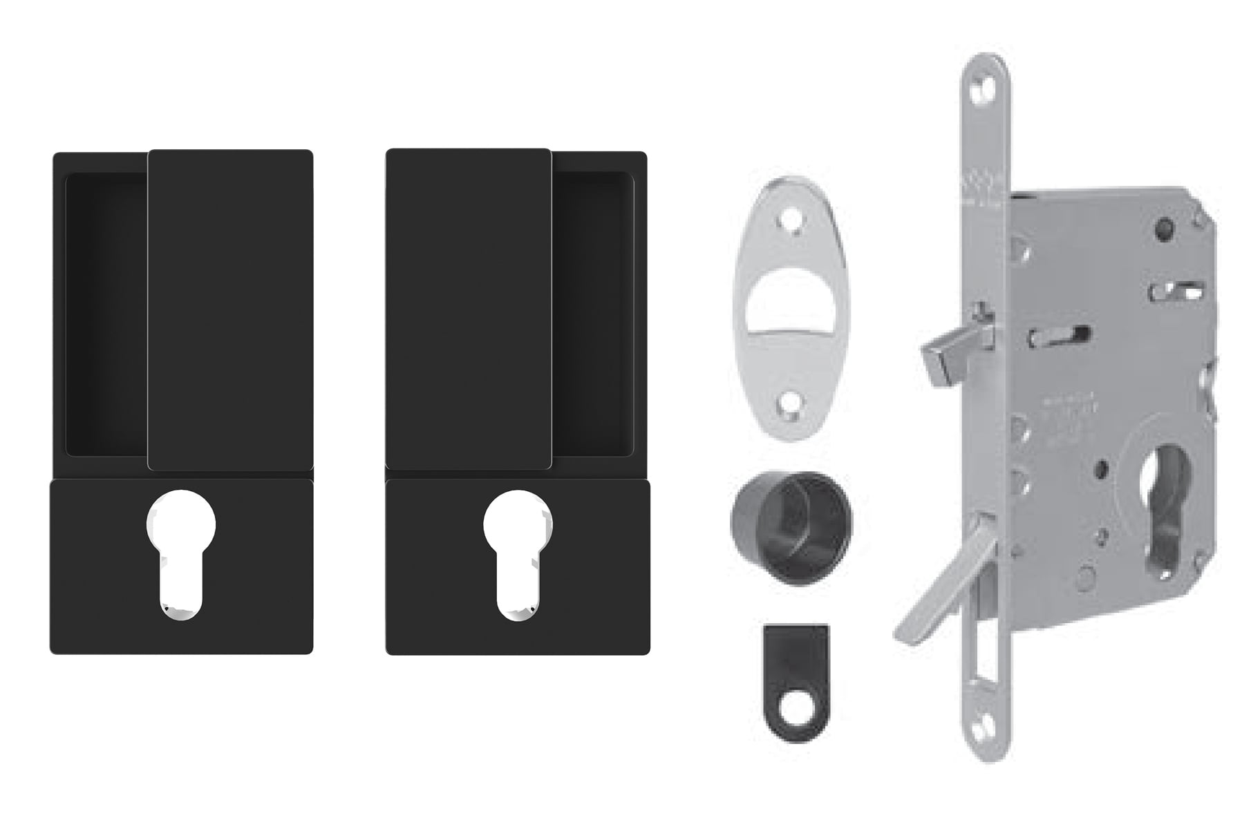 AGB - Set na posuvné dvere WAVE - HR PZ