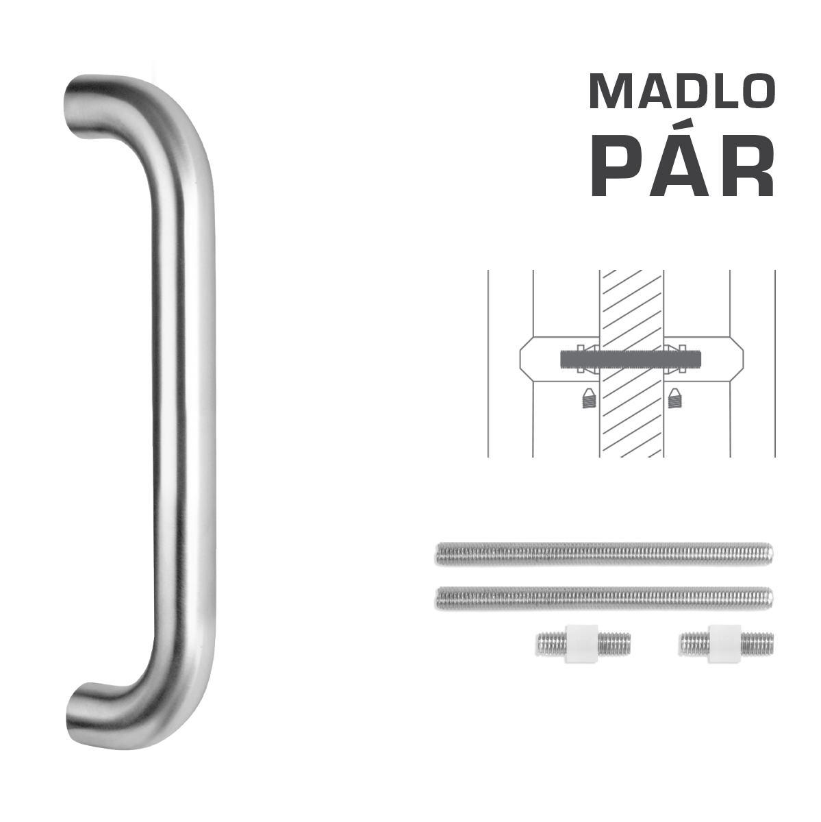 FT - MADLO kód K01 Ø 32 mm UN pár